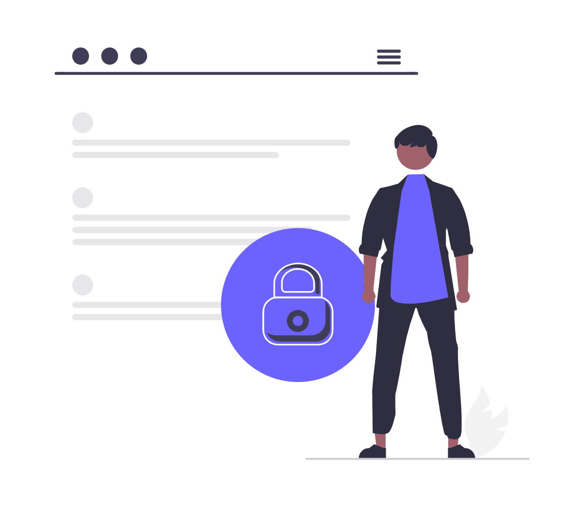 Login Page Illustration